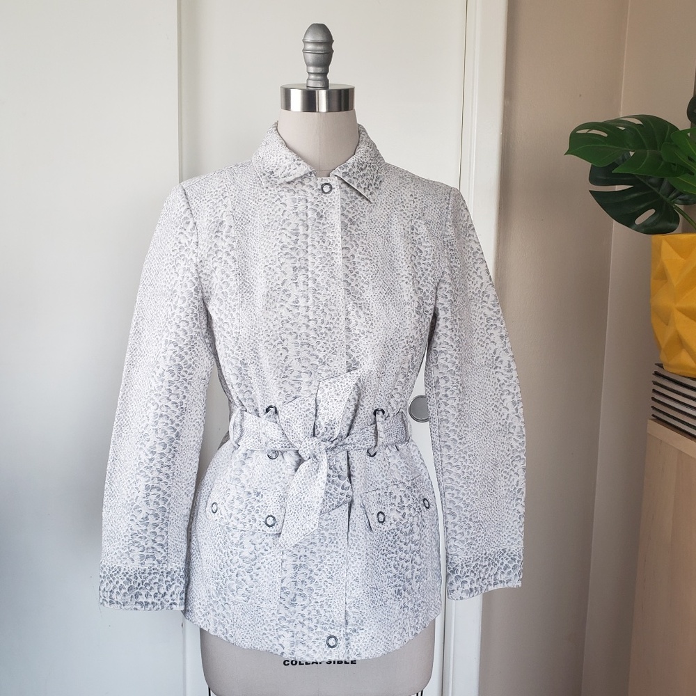 Metallic Python Utility Jacket Size 8/10! - image 2